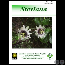 REVISTA STEVIANA - VOLUMEN 5 - AÑO 2013 - Publicación del Herbario FACEN 